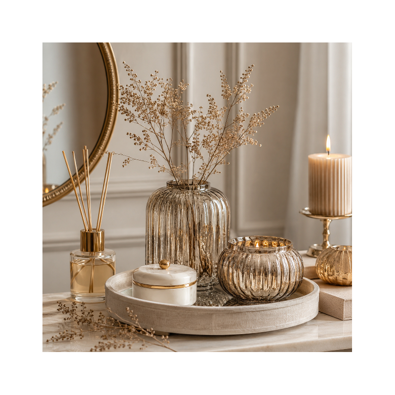 ست دکوراتیو رومیزی لوکس | VanillaMoon Home
