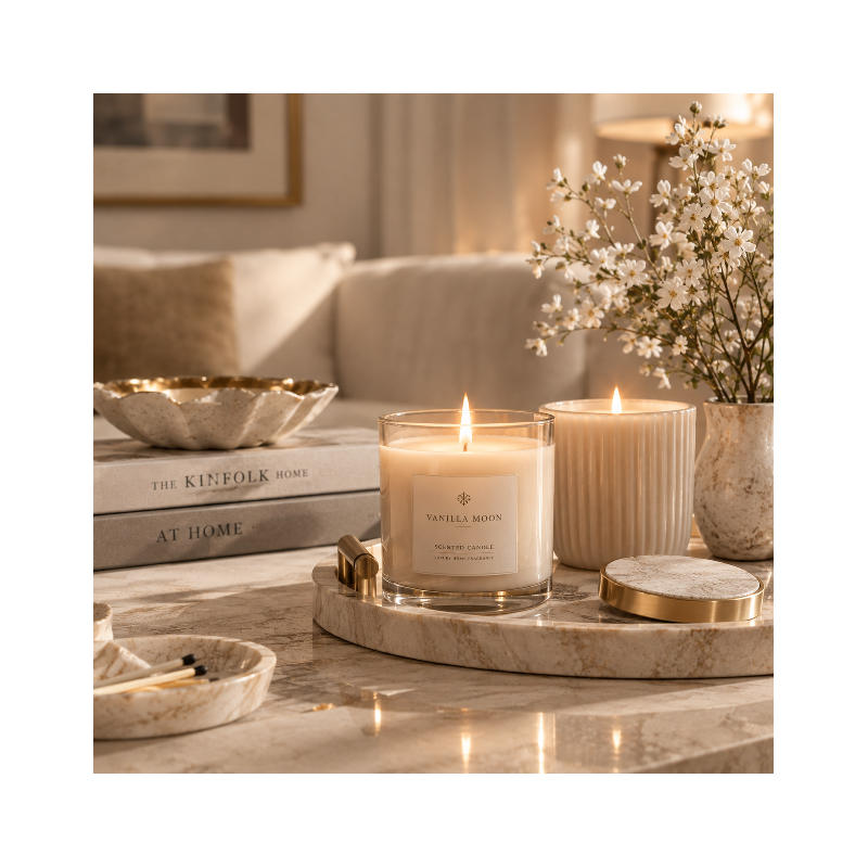 Vanilla Moon Scented Candle | VanillaMoon Home